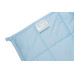 Hugzz: Weighted Blanket 48" x 72" - 15lb Baby Blue