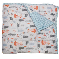 Hugzz: Weighted Blanket 36" x 48" - 5lb Autumn Woods