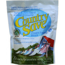 Country Save: Oxygen Powdered Bleach - Single 40oz Pack