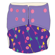 Bumwear: Cloth Diapers - Cupid's Arrows