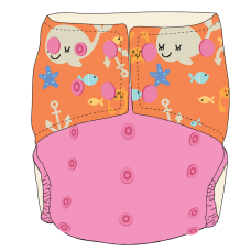 Bumwear: Cloth Diapers - Whale You Love Me ?
