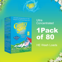 Country Save: Laundry Detergent for 80 HE (High Efficiency) Laundry Loads