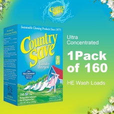 Country Save: Laundry Detergent for 160 HE (High Efficiency) Laundry Loads
