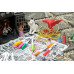 Drawn By Jessica: Washable Silicone Colouring Mat - Castles and Dragons 