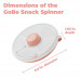GoBe: Snack Spinner - Coral Pink