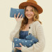 Jujube: Denims & Daisies -3-Piece Pouch Set (Arriving Early October)