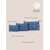 Jujube: Denims & Daisies -3-Piece Pouch Set (Arriving Early October)