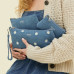Jujube: Denims & Daisies -3-Piece Pouch Set (Arriving Early October)