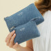 Jujube: Denims & Daisies -3-Piece Pouch Set (Arriving Early October)