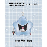 Jujube: Hello Kitty & Friends Varsity Collection - Star Mini Bag Kuromi (ARRIVING 1st week of November) Jujube: Hello Kitty & Friends Varsity Collection - Star Mini Bag Kuromi (ARRIVING 1st week of November)