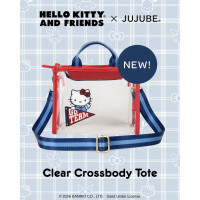Jujube: Hello Kitty & Friends Varsity Collection - Clear Crossbody Tote (ARRIVING 1st week of November) Jujube: Hello Kitty & Friends Varsity Collection - Clear Crossbody Tote (ARRIVING 1st week of November)