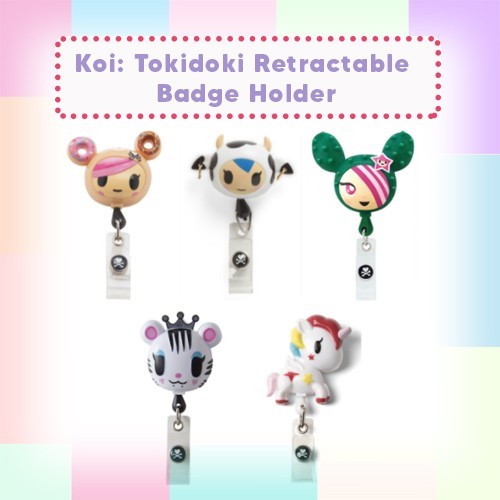 Koi by Tokidoki Retractable ID Badge Reel