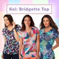 Koi: Bridgette Top