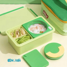 Korean Thermal Lunchbox: Lime Green