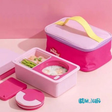 Korean Thermal Lunchbox: Sakura Pink