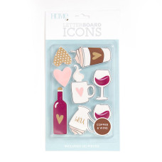 American Crafts: Icon - Coffee/Wine