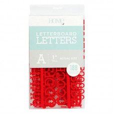 American Crafts: 1 Inch Letters - Red