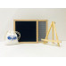 Square Felt Letterboard - Navy & Grey