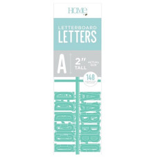 American Crafts: 2 Inch Letters - Teal