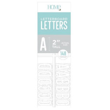 American Crafts: 2 Inch Letters - White