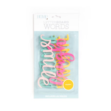 American Crafts: Words - Happy