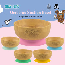 My Chill Kitchenette: Unicorno Bamboo Bowl (With Suction)