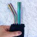 Montiico: Straws - Stainless Steel Straw Set (4 Pieces)