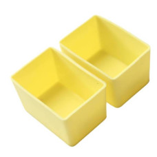 Munchbox: Munch Cups - Lemon Rectangle (2 pieces)