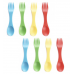 Munchbox: Utensil Spoon and Fork - Bold (8 piece set)