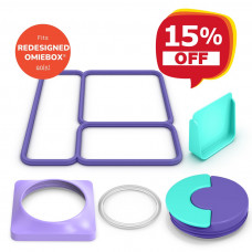 OmieLife: Redesigned OmieBox Parts Bundle - Purple Plum