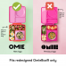 OmieLife: OmieDip Pink/Teal