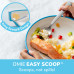 OmieLife: Omie Easy Scoop Plate - Blue