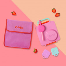 Omielife: Omiebox + OmiePod + OmieDip + OmieTote Set - Pink Berry