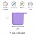 OmieLife: Omiebox + OmieDip - Purple Plum with Purple Orange Dip