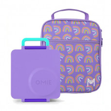 OmieLife: Omiebox + Montii Lunchbag - Purple Plum