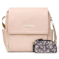 Petunia Pickle Bottom: Boxy Backpack - Blush Leatherette