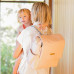 Petunia Pickle Bottom: Boxy Backpack - Blush Leatherette