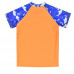 Splashabout: Short Sleeves Rash Top - Shark Orange