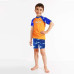 Splashabout: Short Sleeves Rash Top - Shark Orange