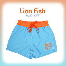 Splashabout: Board Shorts - Lion Fish (Blue)