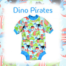 Splashabout: Happy Nappy Wetsuit - Dino Pirates
