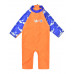 Splashabout: Toddler UV Sunsuit - Shark Orange
