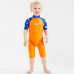 Splashabout: Toddler UV Sunsuit - Shark Orange