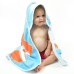 Splashabout: Baby Hooded Towel - Noah's Ark