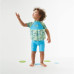 Splashabout: UV Float Suit - Green Gecko