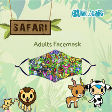 Enchanté: Reusable Face Mask - Safari (Adult)