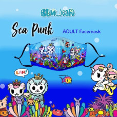 Enchanté: Reusable Face Mask - Seapunk (Adult)