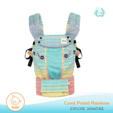 Tula: Explore - Signature Handwoven Carrier Coast Pastel Rainbow