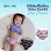 Waterbabies: 3T Reusable Absorbent Swim Diaper with Side Snaps