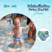 Waterbabies: 18 Mths Reusable Absorbent Swim Diaper with Side Snaps